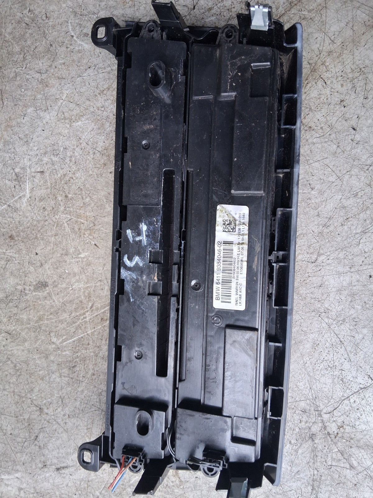 2016 BMW 1 SERIES F20 LCI AC HEATER CLIMATE CONTROL PANEL SWITCH 938404602
