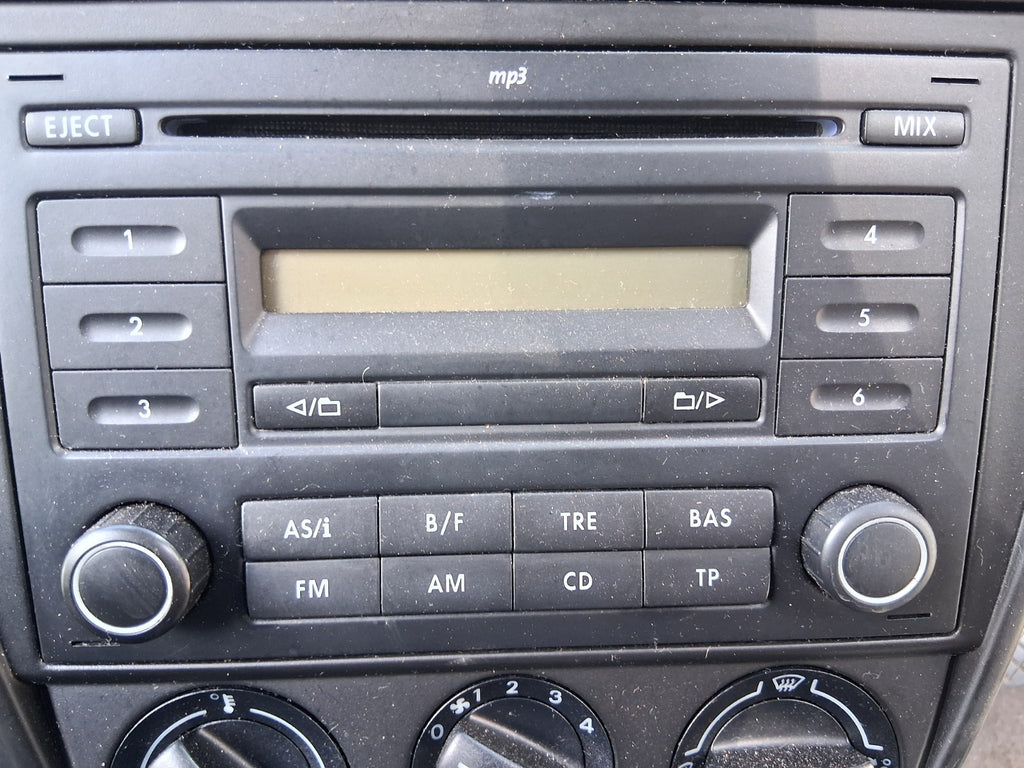 2011 VW VOLKSWAGEN FOX RADIO STEREO CD PLAYER HEAD UNIT