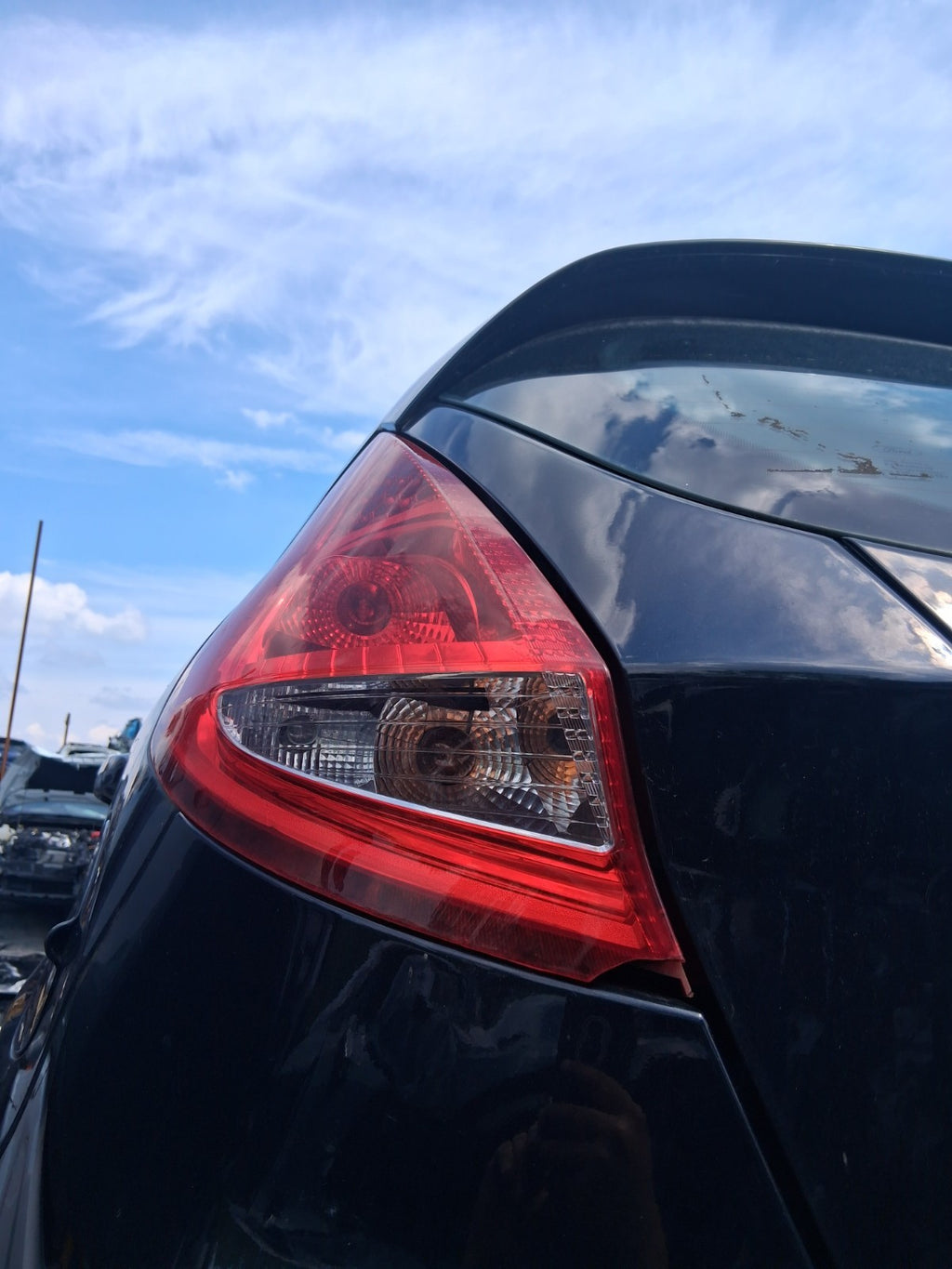 2012 FORD FIESTA ZETEC MK7 5 DOOR NSR PASSENGER SIDE REAR LEFT TAIL LIGHT