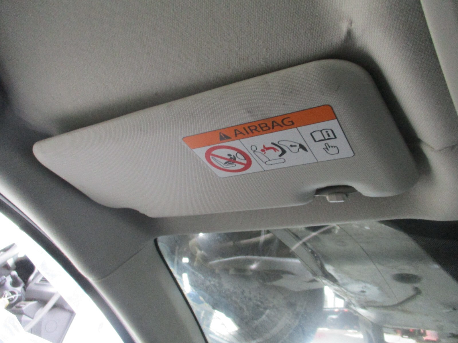 2022 MAZDA 2 MK3 DJ NS PASSENGER SIDE FRONT SUN VISOR SHADE