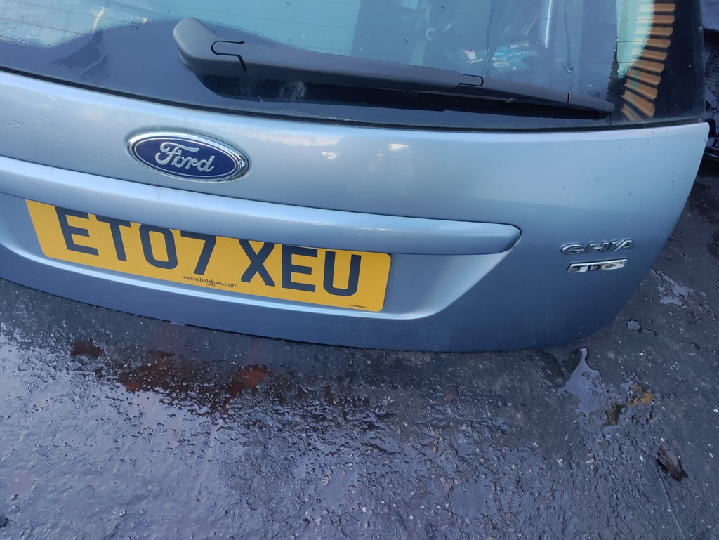 2007 FORD FOCUS MK2 HATCHBACK REAR COMPLETE TAILGATE BOOTLID BLUE