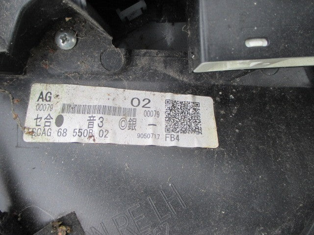 2019 MAZDA 6 MK3 NSR REAR BACK PASSENGER SIDE DOOR CARD SCAG68550B02