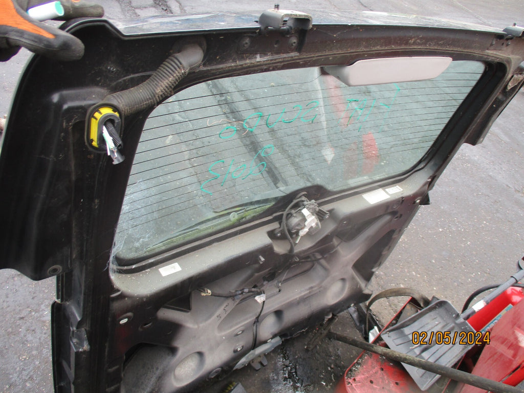 FIAT SCUDO 2013 MK2 REAR COMPLETE TAILGATE BOOTLID BLACK