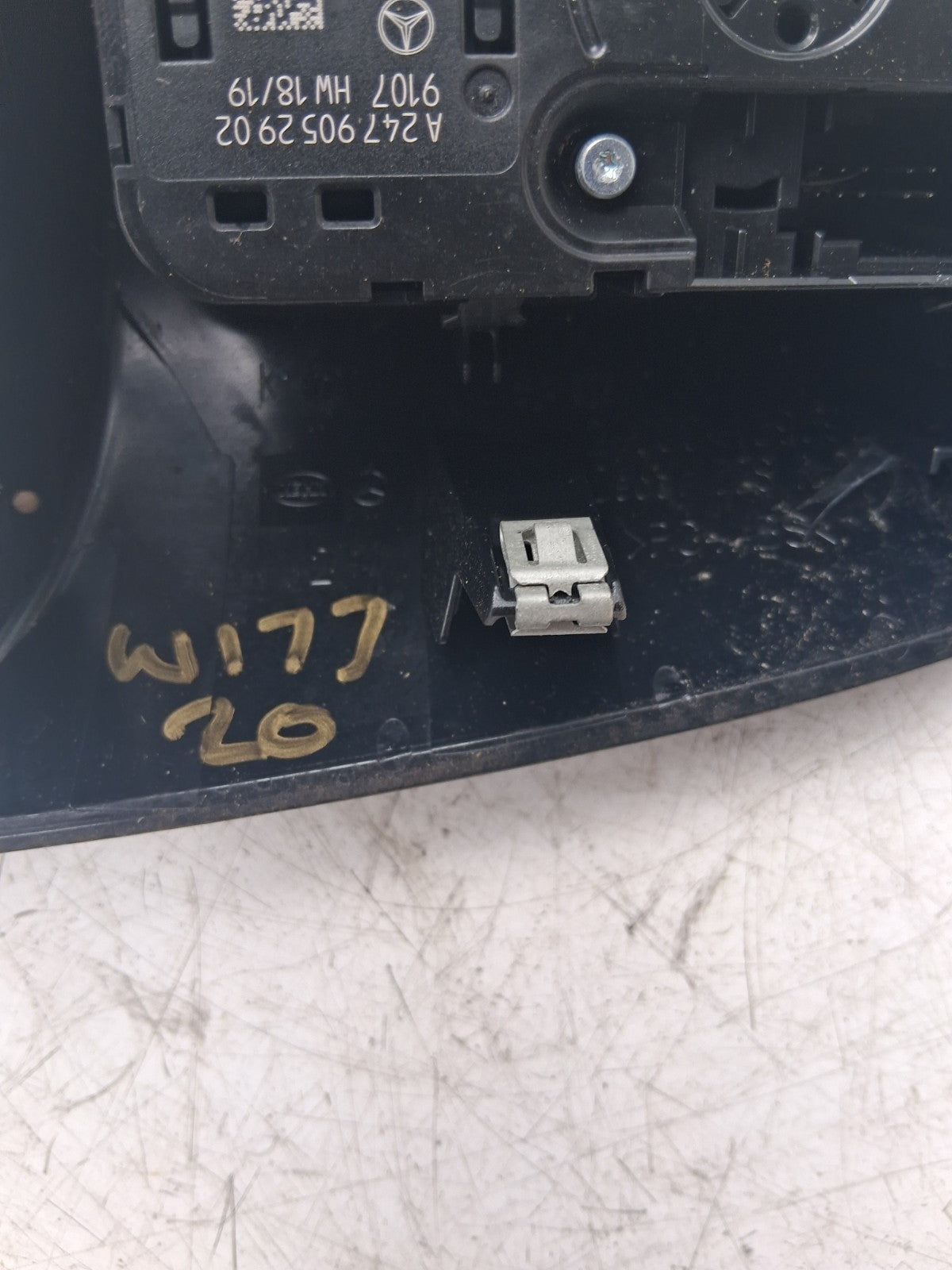 2020 MERCEDES A CLASS W177 HEADLIGHT CONTROL SWITCH PANEL A2479052902