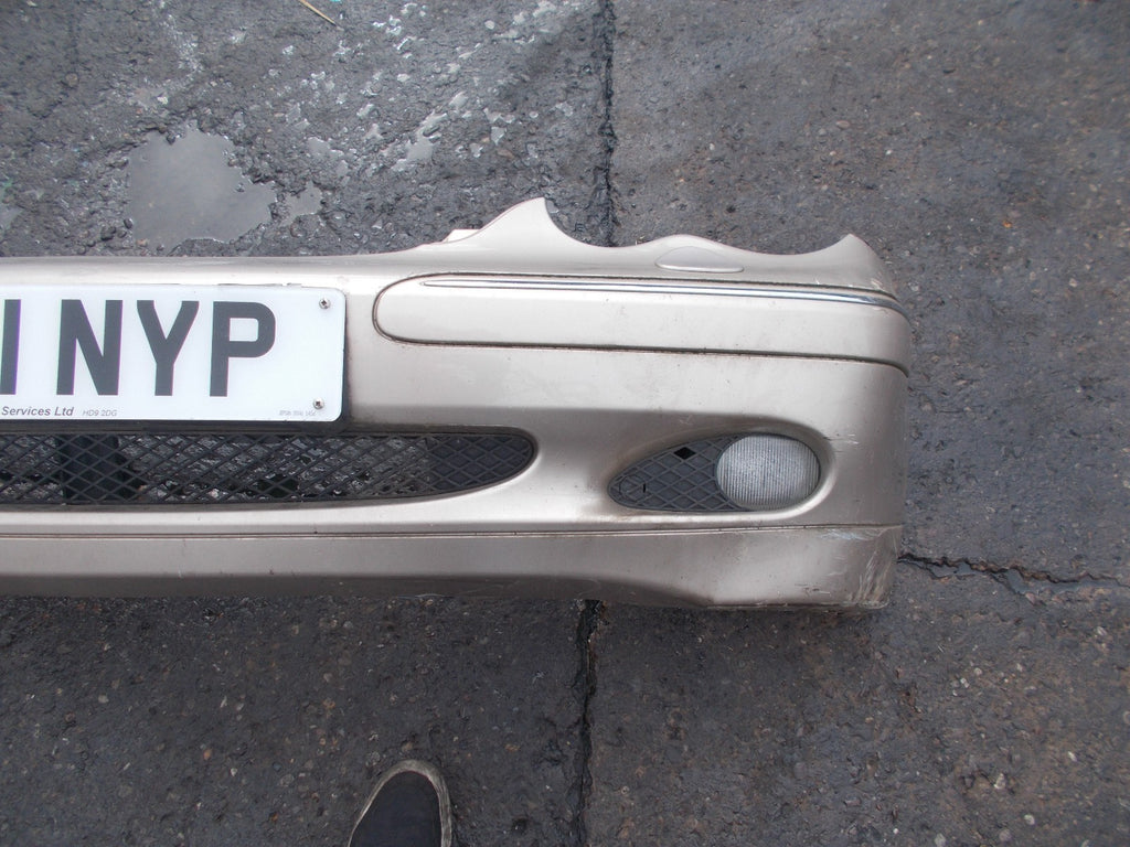 MERCEDES C CLASS C270 2001 FRONT BUMPER GOLD