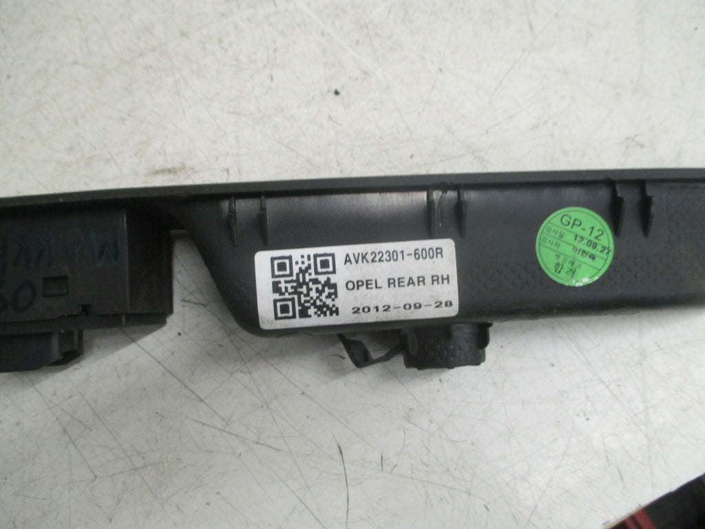 VAUXHALL MOKKA A MK1 2013 OSR DRIVER SIDE REAR WINDOW CONTROL SWITCH