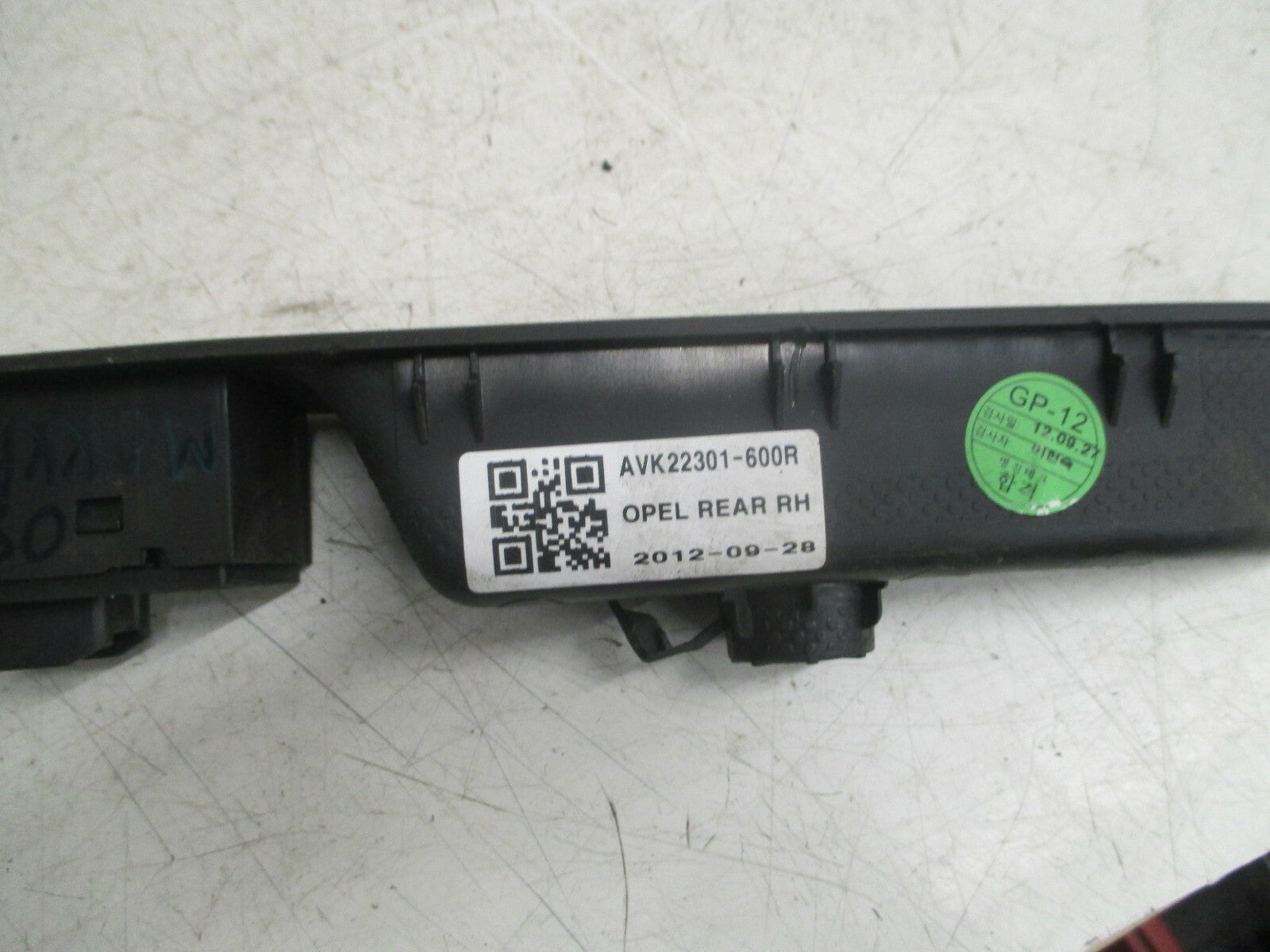VAUXHALL MOKKA A MK1 2013 OSR DRIVER SIDE REAR WINDOW CONTROL SWITCH