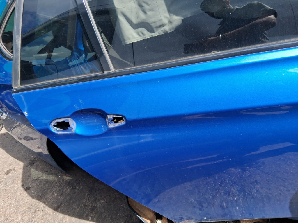2019 BMW 3 SERIES F30 330i ESTATE LCI OSR DRIVER REAR BARE DOOR B45 BLUE