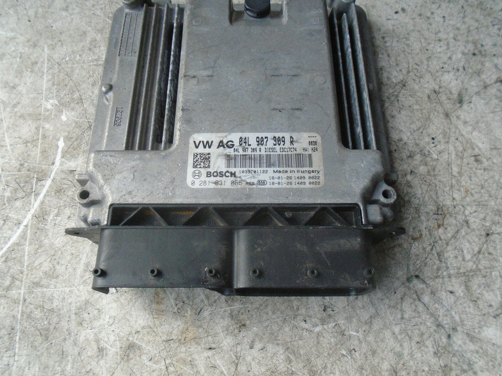 VW VOLKSWAGEN GOLF 2018 MK7 2.0 TDI  AUTO ECU ENGINE CONTROL MODULE 04L907309R