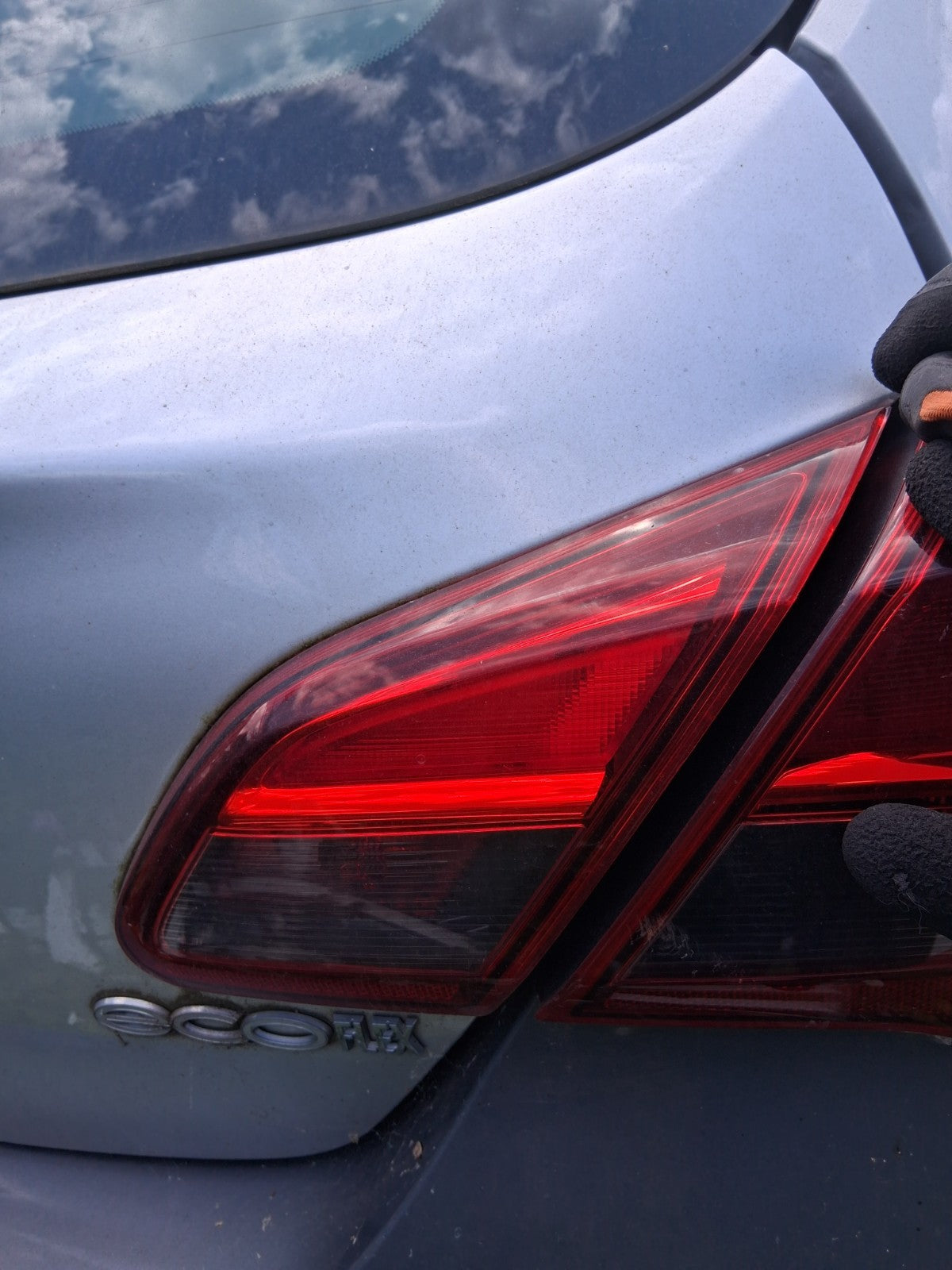 2017 VAUXHALL CORSA E 3 DOOR OSR DRIVER SIDE REAR RIGHT INNER TAIL LIGHT