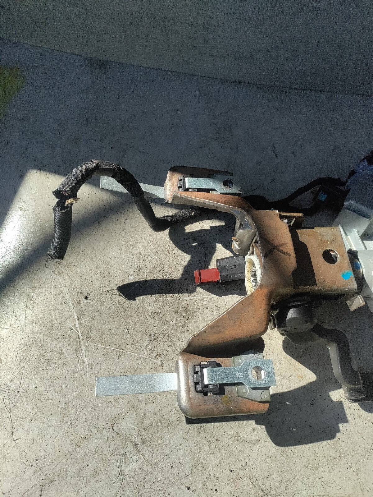 VAUXHALL CORSA D 2012 STEERING COLUMN IGNITION BARREL & KEY