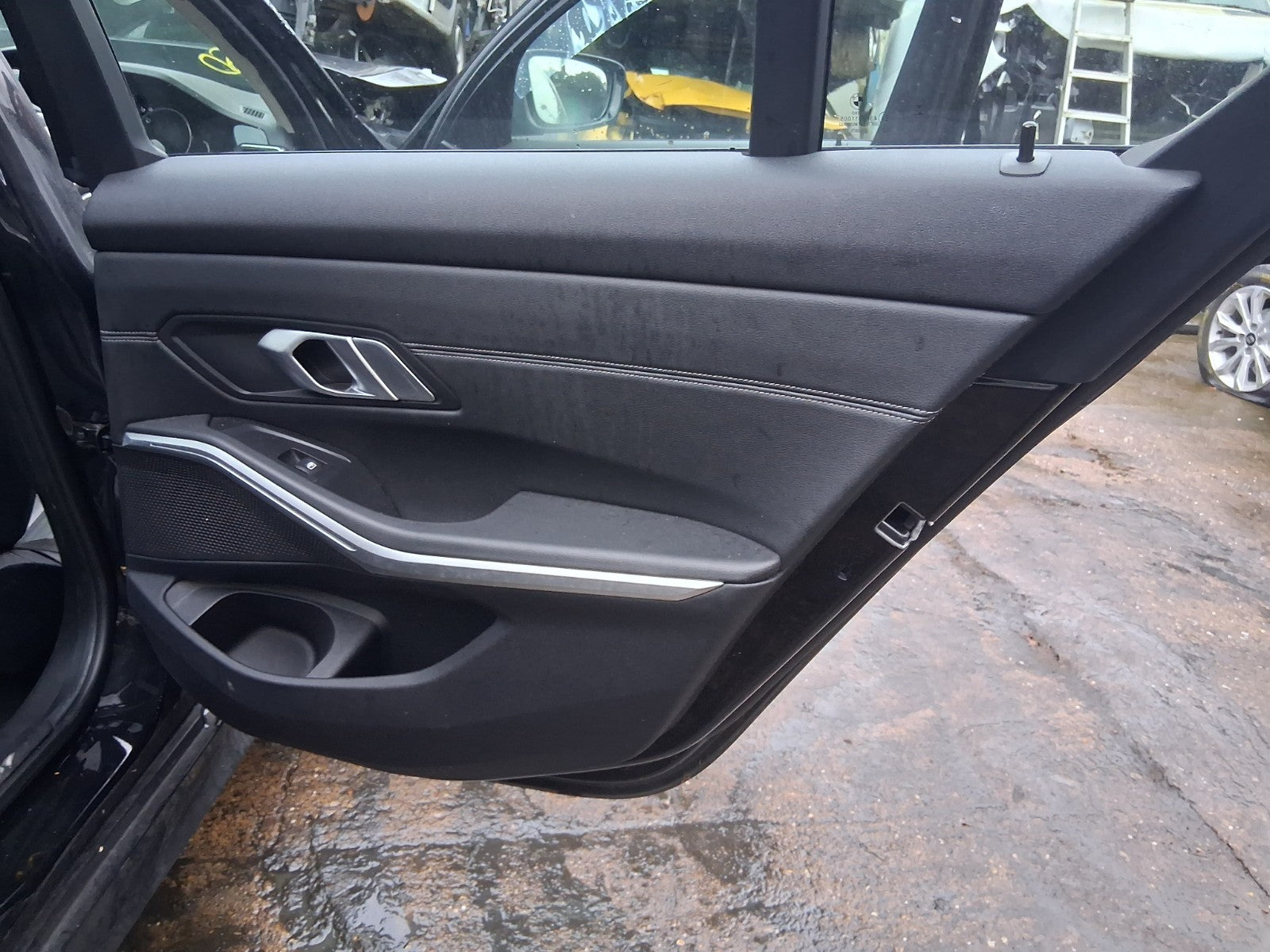 2019 BMW 3 SERIES G20 SALOON OSR DRIVER SIDE REAR BLACK DOOR CARD PANEL