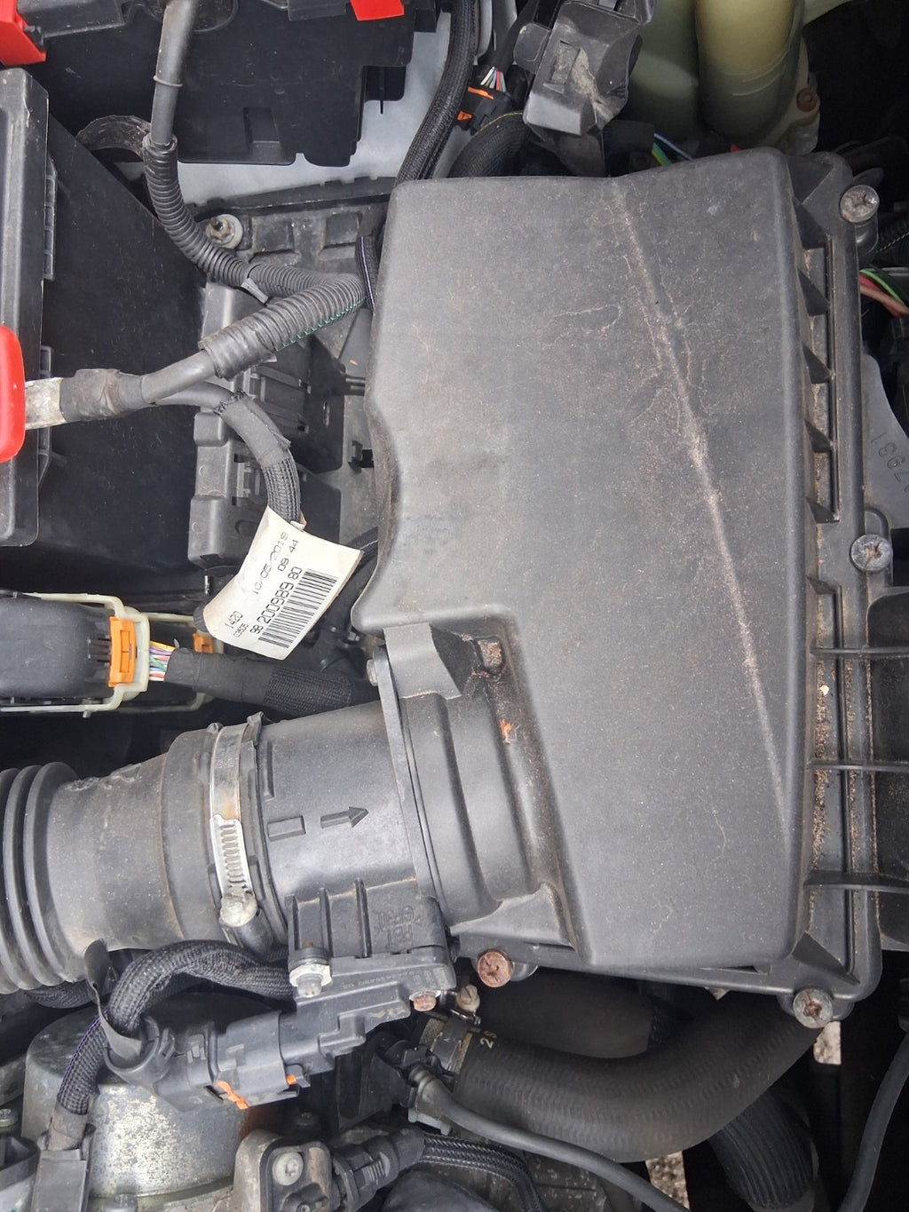 2019 CITROEN DISPATCH MK3 2.0 DIESEL AIR FILTER BOX WITH MAF SENSOR 9662635680