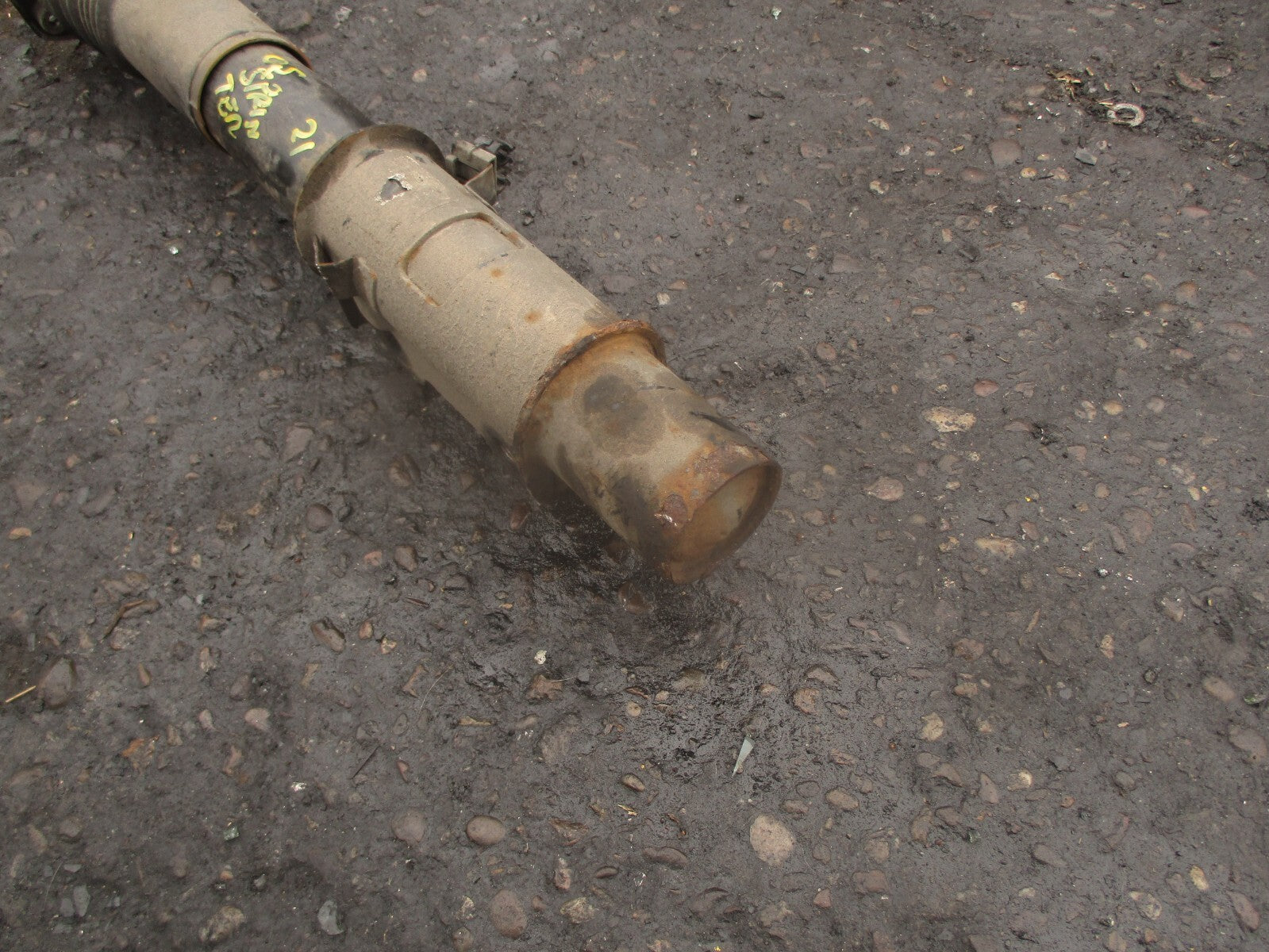 2021 MERCEDES SPRINTER W907 2.0 DIESEL OSF DRIVER FRONT SHOCK STRUT LEG
