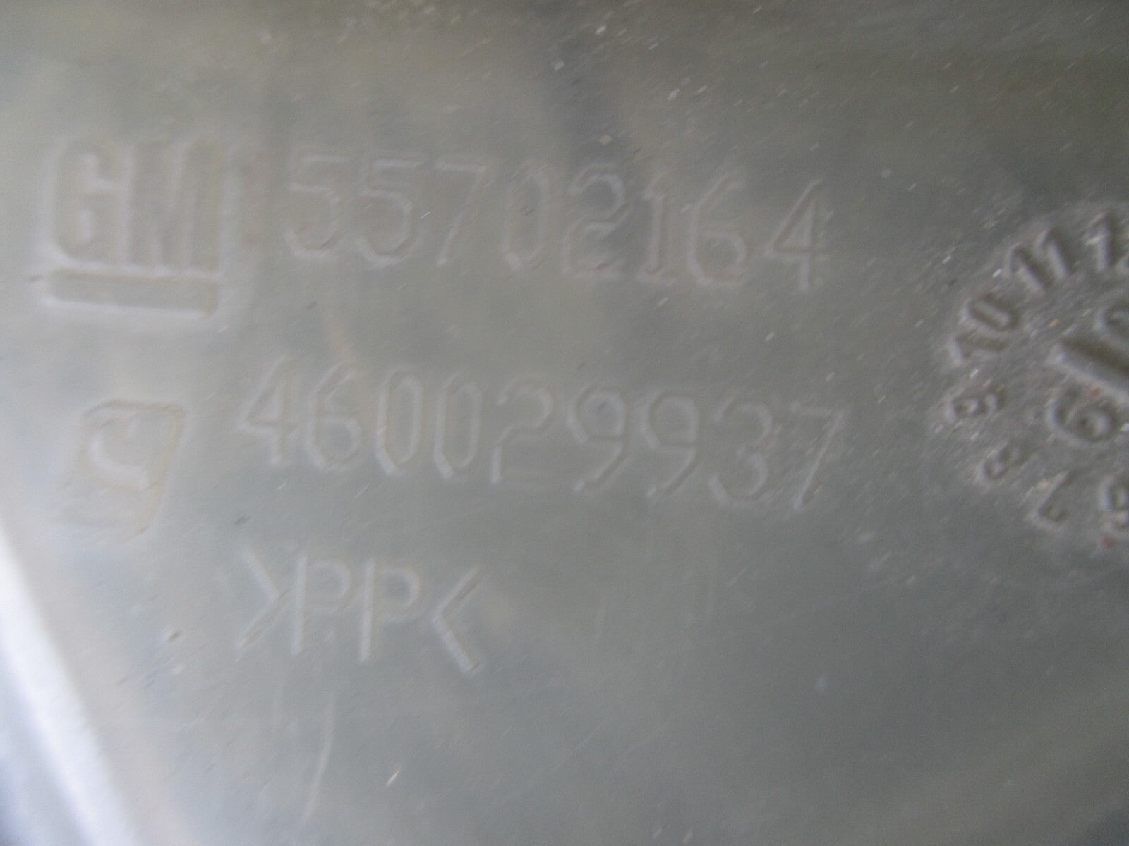 VAUXHALL CORSA D 2009 3 DOOR COOLANT EXPANSION TANK 55702164