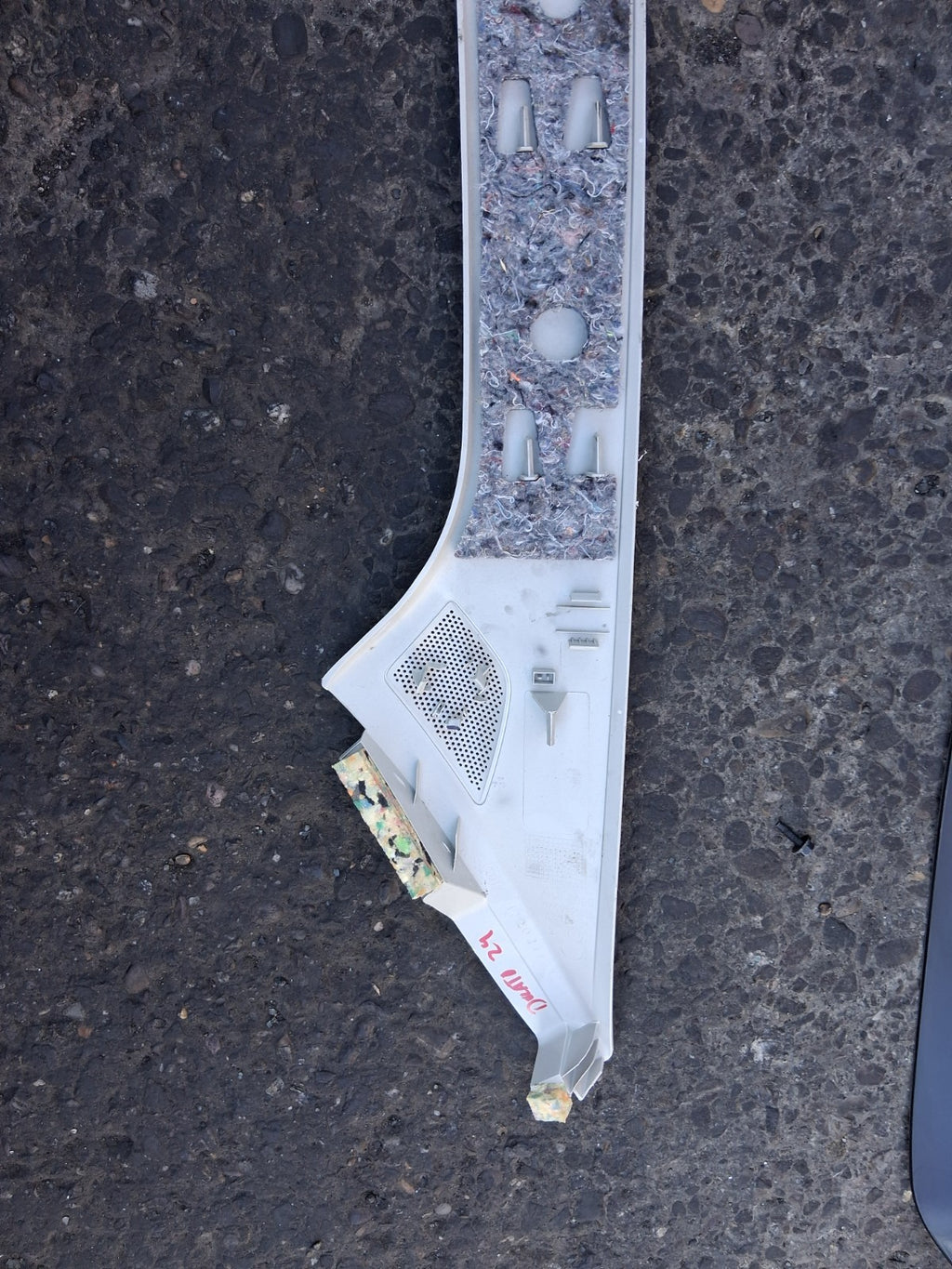 2024 FIAT DUCATO MK3 FACELIFT OSF DRIVER SIDE RIGHT A PILLAR TRIM 1315640070