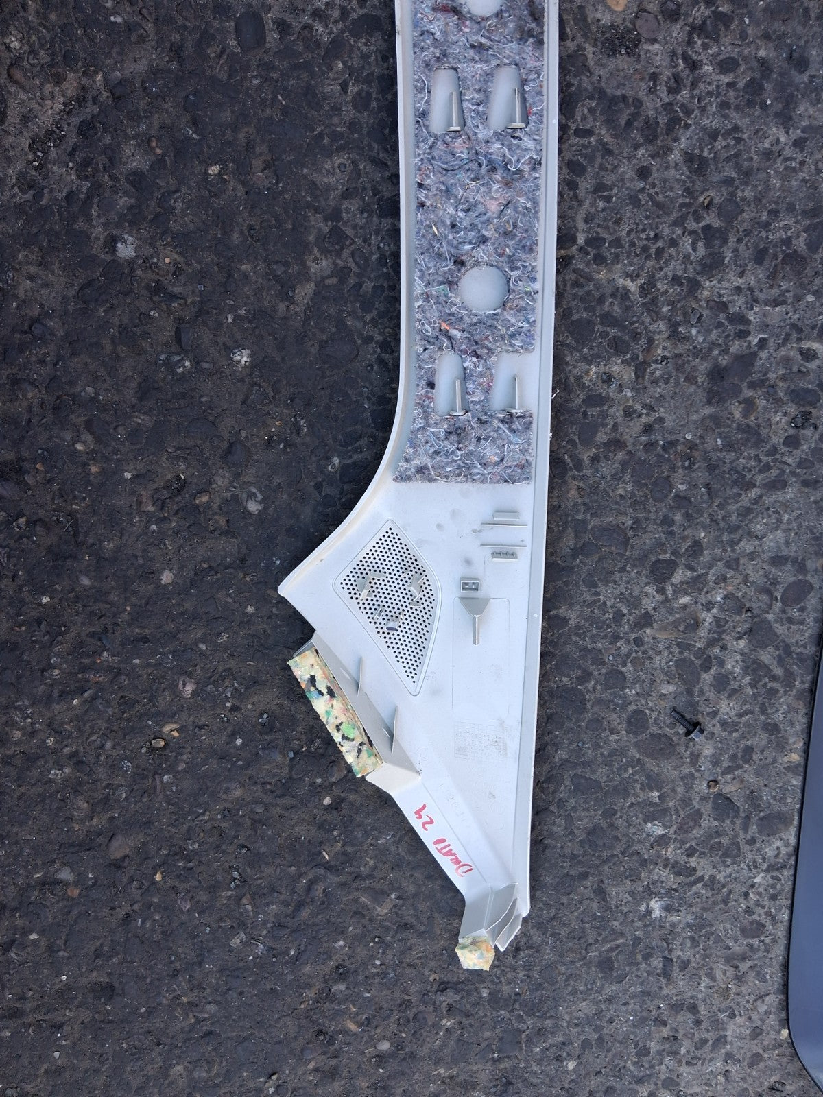 2024 FIAT DUCATO MK3 FACELIFT OSF DRIVER SIDE RIGHT A PILLAR TRIM 1315640070