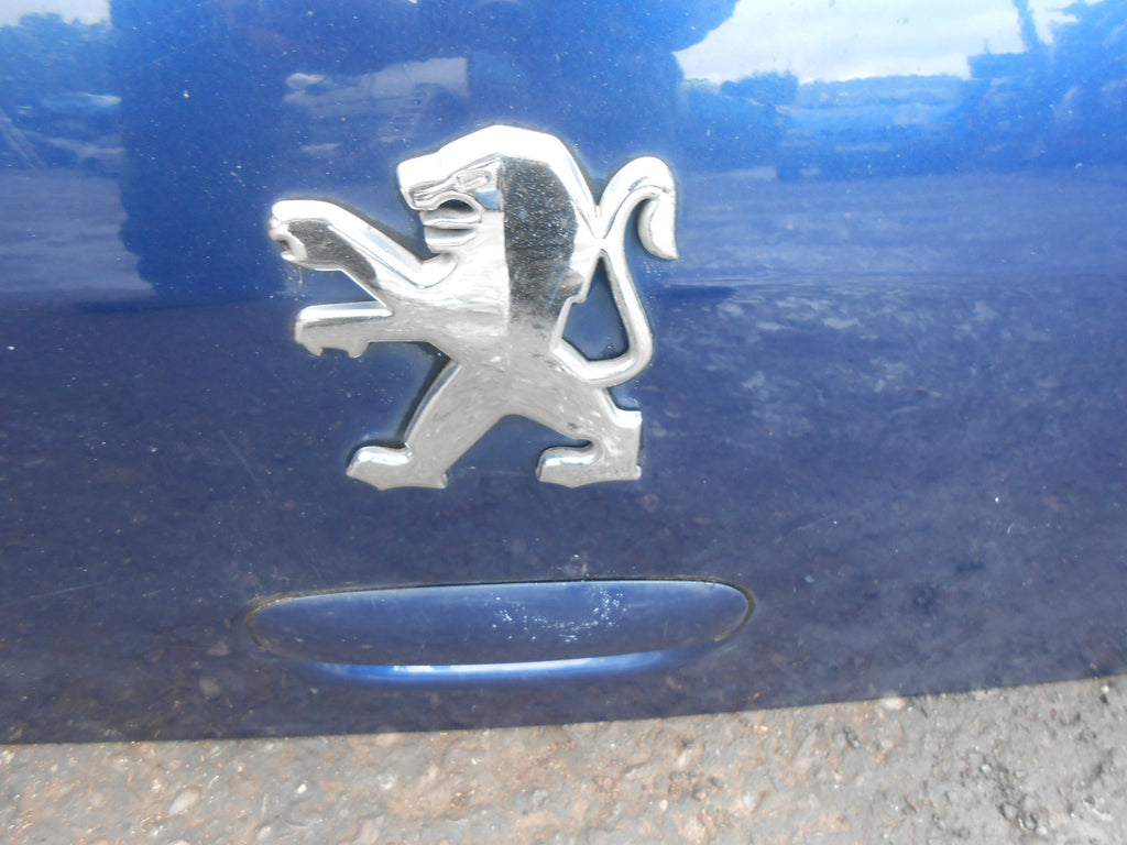 PEUGEOT 307 2003 HATCHBACK COMPLETE BOOTLID TAILGATE EGED CHINA BLUE