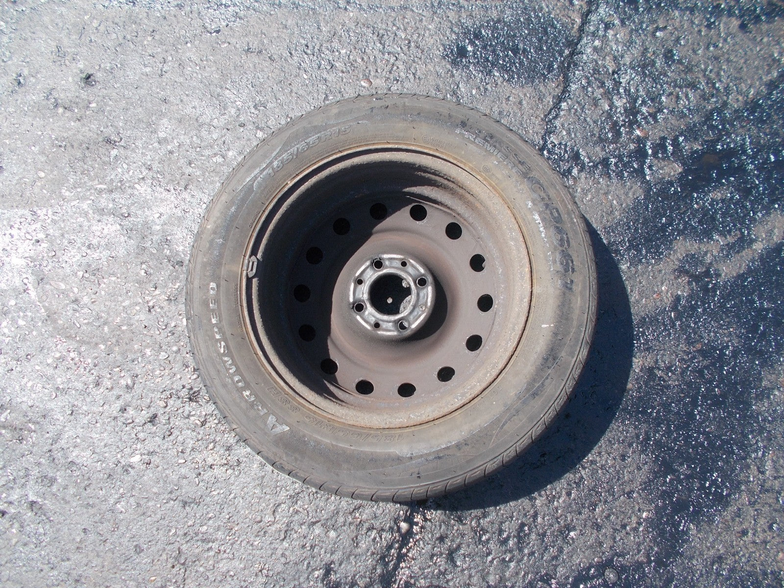 CITROEN XSARA PICASSO ARROWSPEED 4 STUD 14 INCH STEEL WHEEL 185/65 R15 2150740