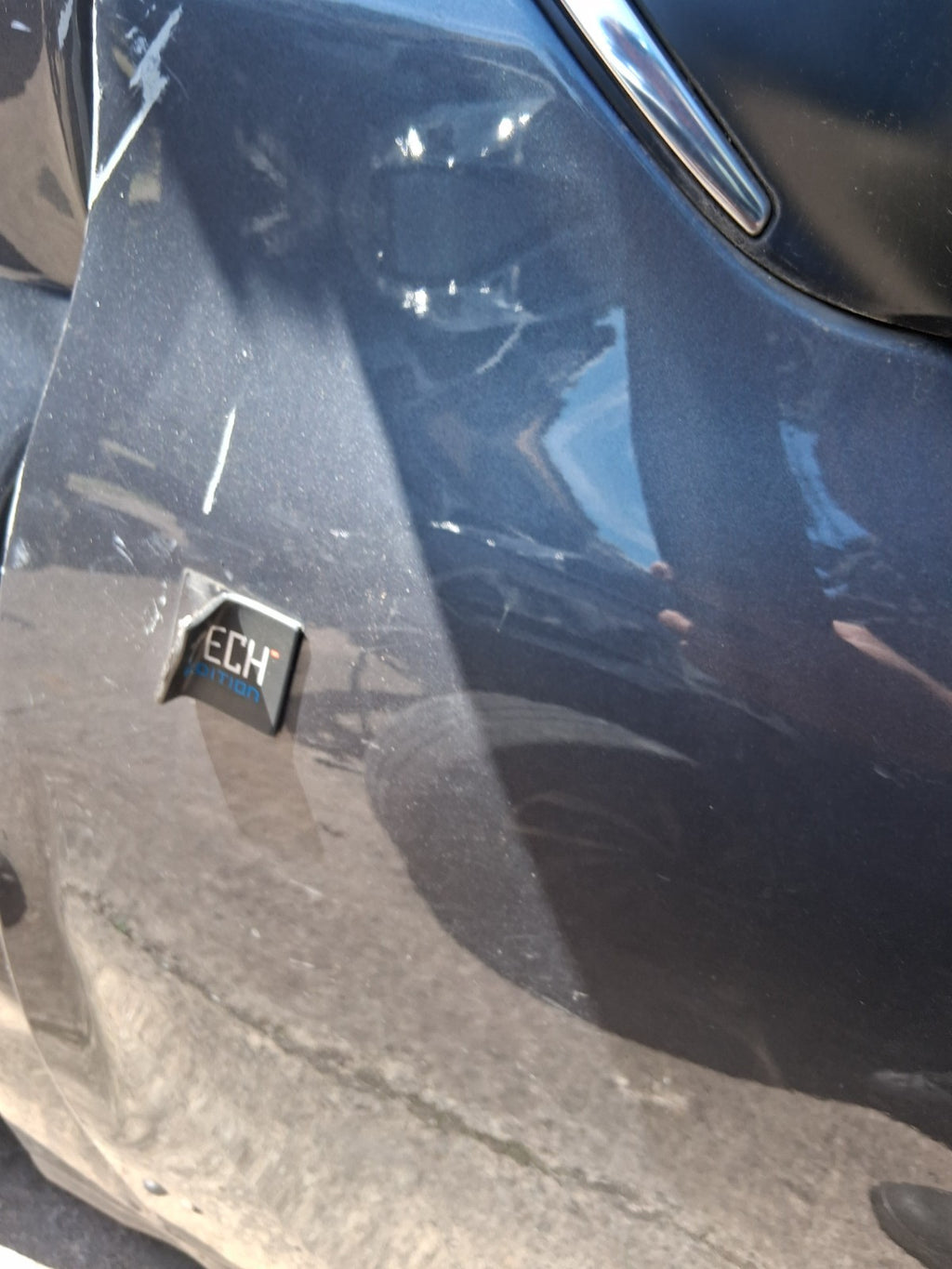 2019 PEUGEOT 208 MK1 NSF PASSENGER SIDE FRONT LEFT BARE DOOR GREY