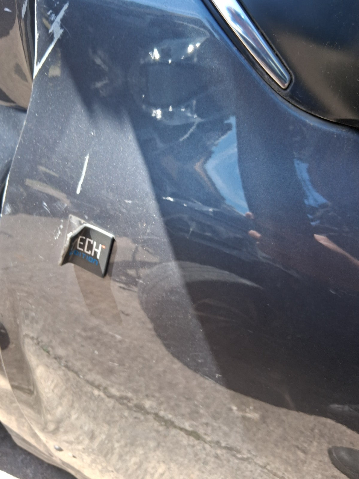 2019 PEUGEOT 208 MK1 NSF PASSENGER SIDE FRONT LEFT BARE DOOR GREY