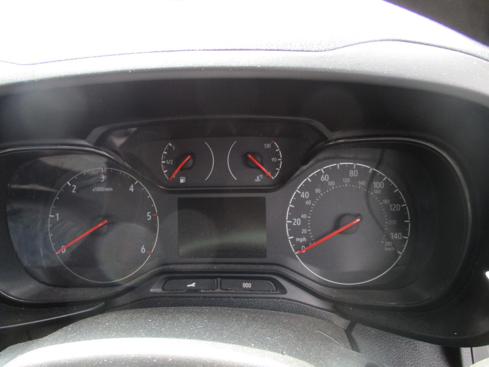 2019 VAUXHALL COMBO E MK4 1.6 DIESEL SPEEDO SPEEDOMETER INSTRUMENT CLUSTER