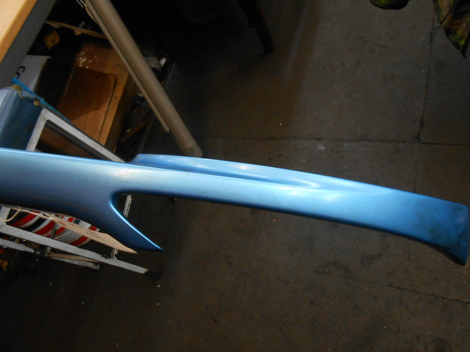 PEUGEOT 206 2003 FRONT UPPER BUMPER GRILL GRILLE LIGHT BLUE 9628691277