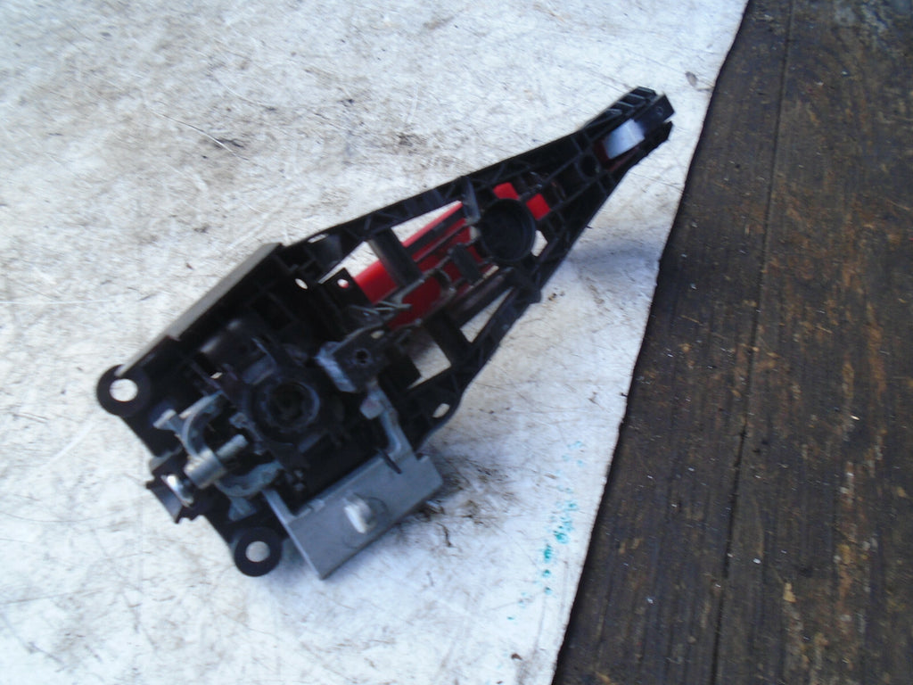 VAUXHALL INSIGNIA A 2014 OSF DRIVER SIDE FRONT DOOR EXTERIOR HANDLE RED
