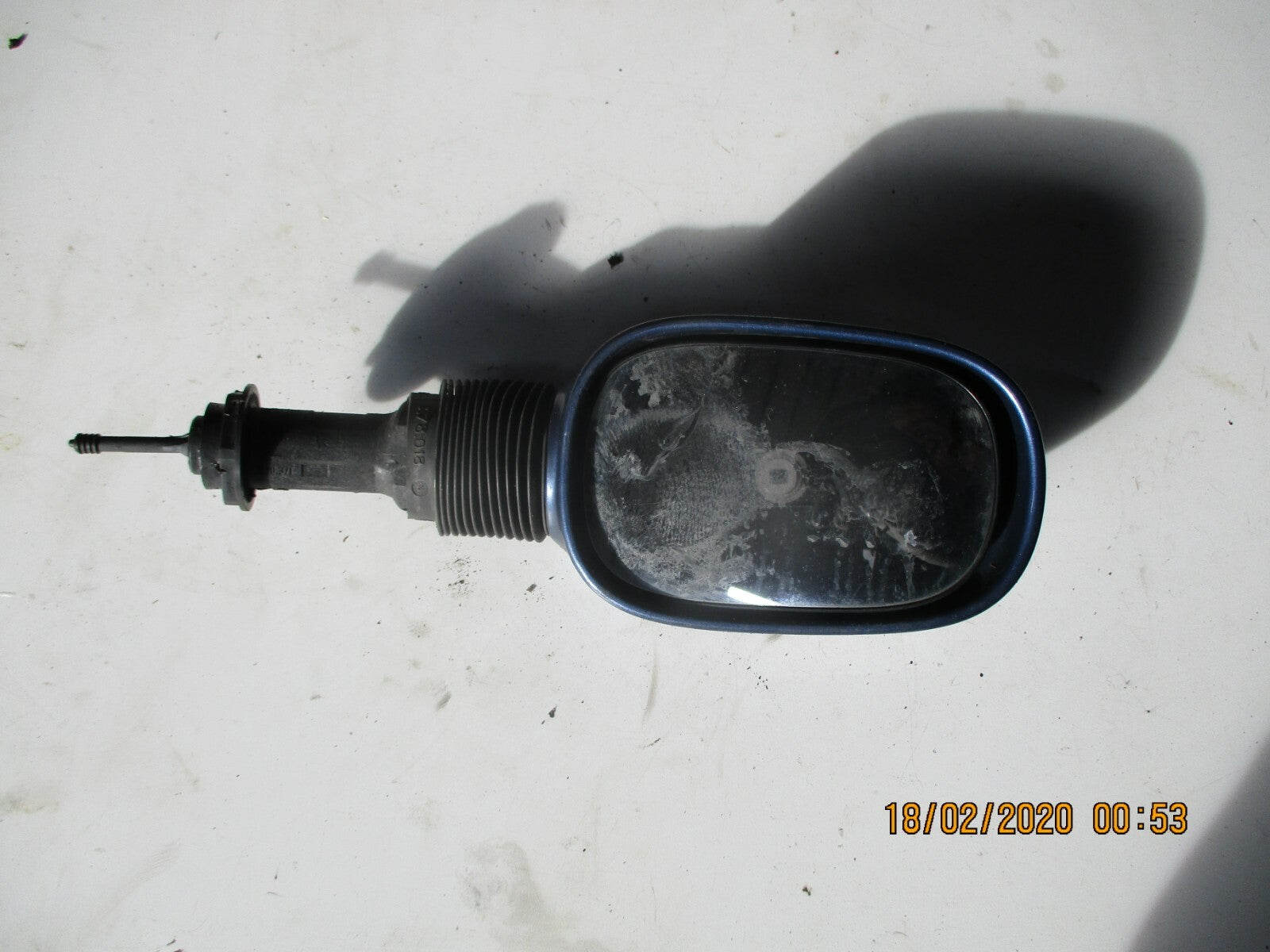 FORD KA MK1 2004 UNIVERSAL DOOR WING MIRROR MANUAL BLUE