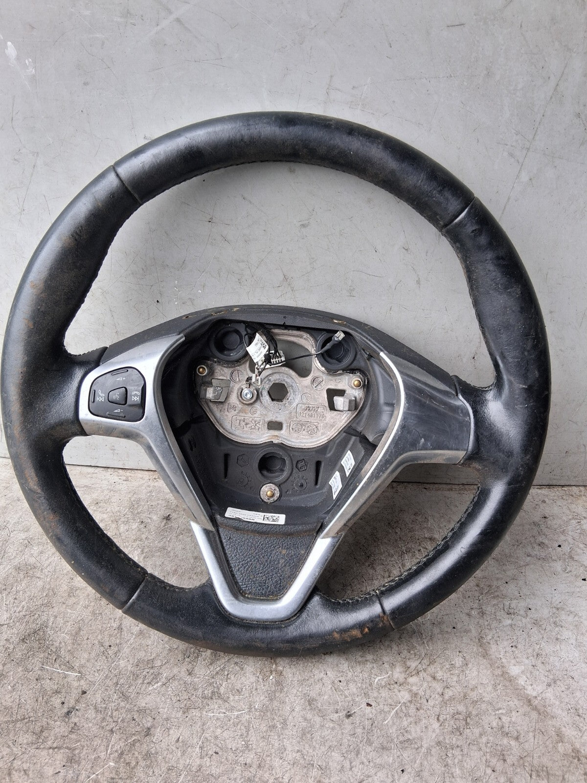 2016 FORD FIESTA MK7 MULTIFUNCTIONAL STEERING WHEEL 34148288B