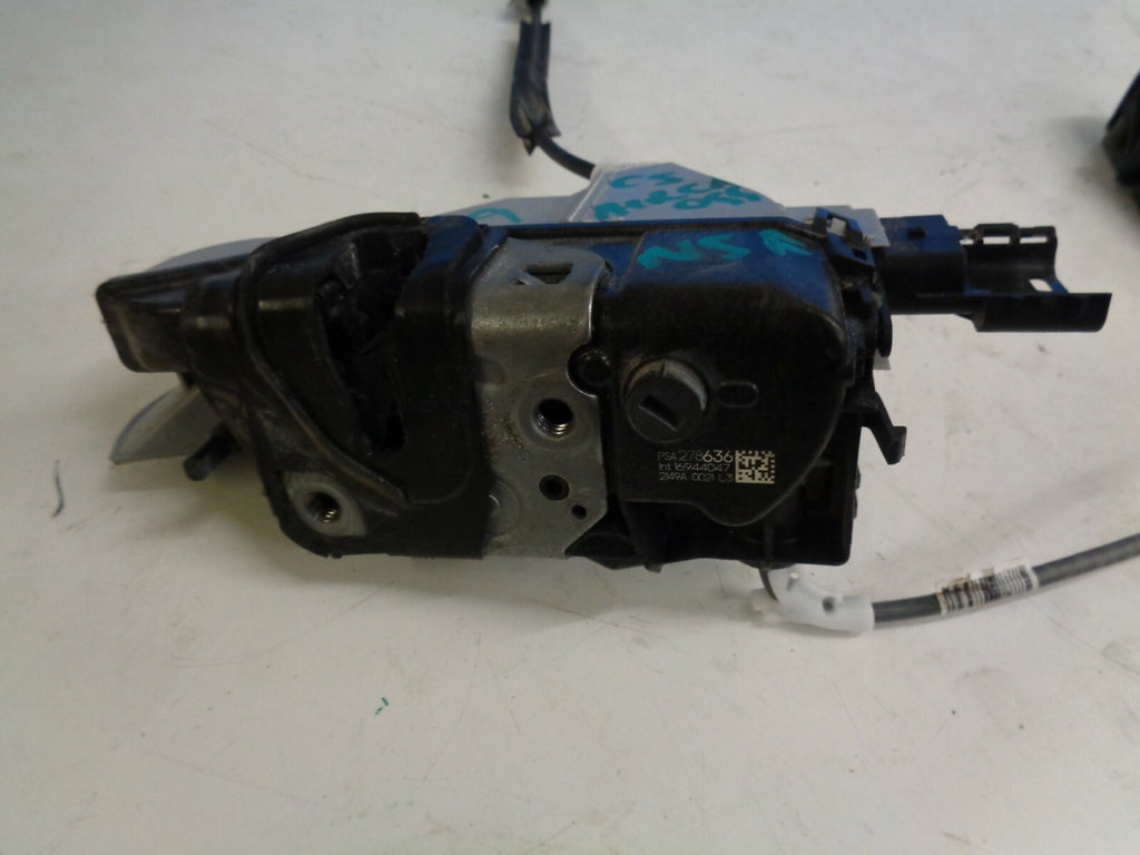 CITROEN C5 AIRCROSS 2019 NSF PASSENGER SIDE FRONT DOOR LOCK MECHANISM
