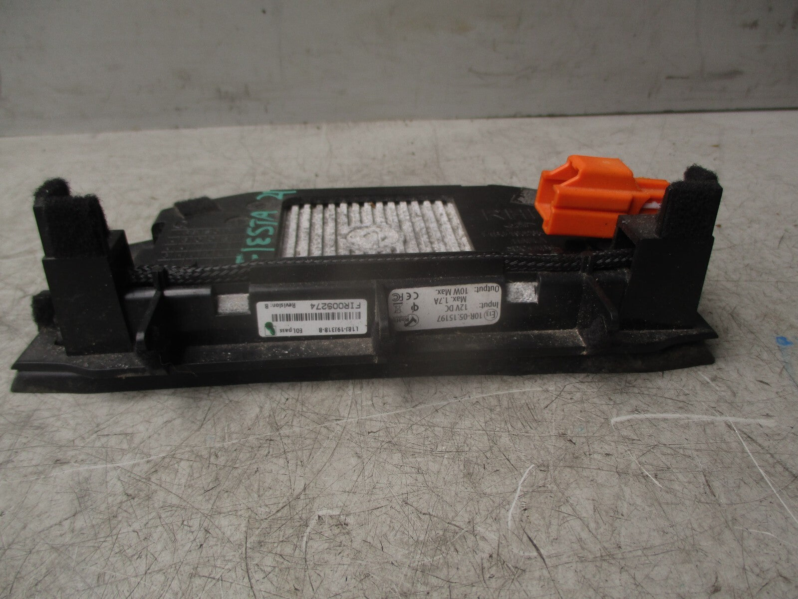 2021 FORD FIESTA MK8 WIRELESS PHONE CHARGING MODULE UNIT L1BJ19J318B