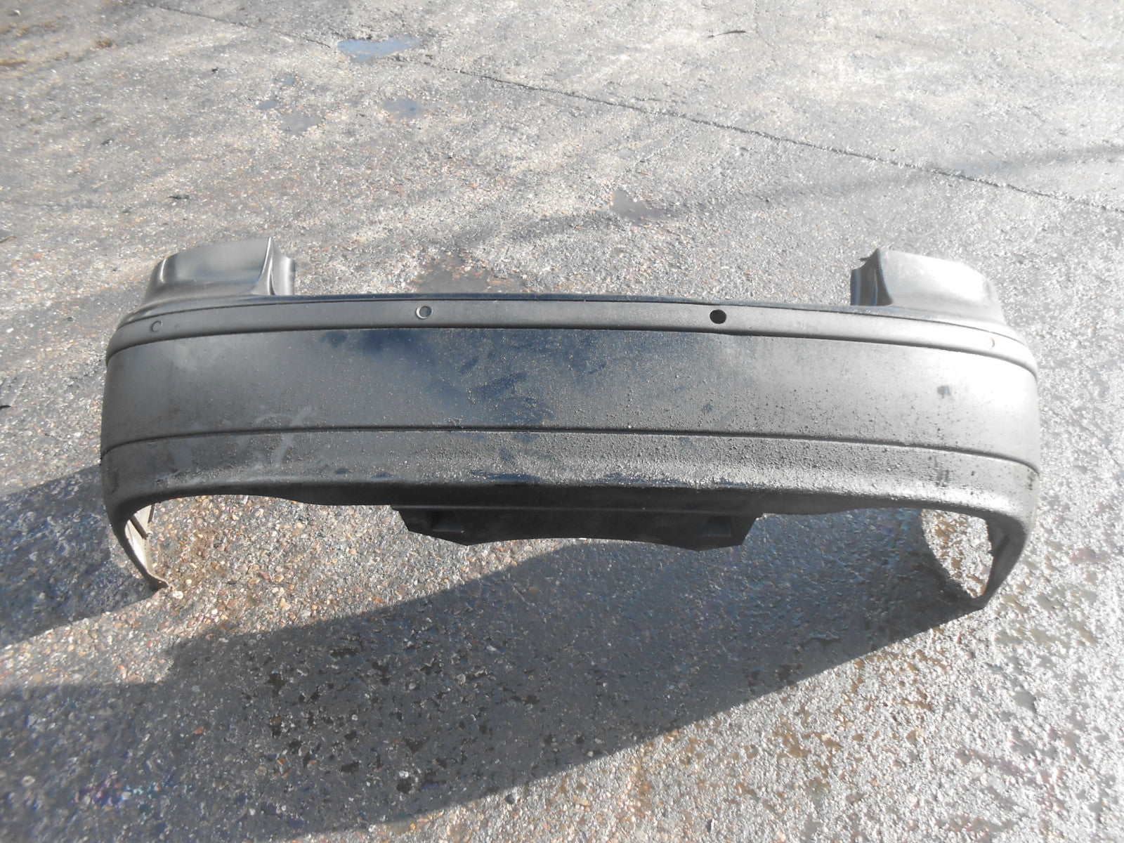 CITROEN C5 DE (MK1) ESTATE 2002 COMPLETE REAR BUMPER & PDC PARKING SENSORS BLACK