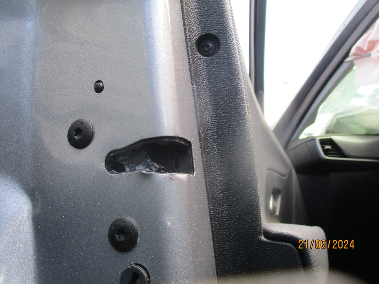 VAUXHALL MOKKA B MK2 2022 NSF PASSENGER SIDE FRONT DOOR LOCK MECHANISM