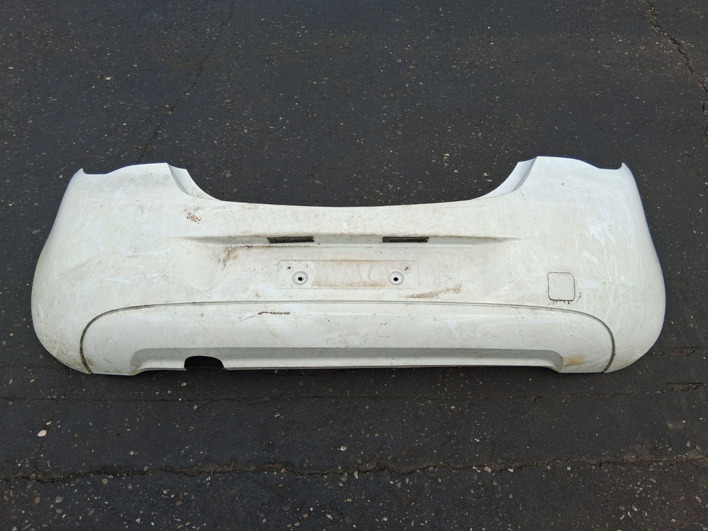 VAUXHALL CORSA E 2017 3 DOOR REAR COMPLETE BUMPER WHITE