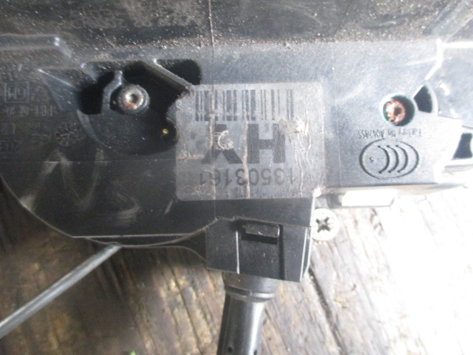 VAUXHALL INSIGNIA 2009 NSF PASSENGER SIDE FONT DOOR LOCK MECHANISM 13503161HY
