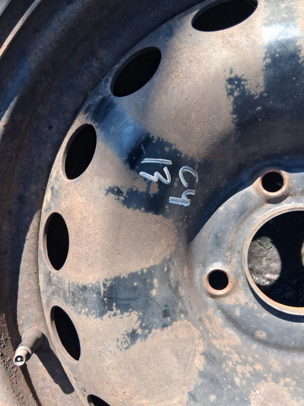 2013 CITROEN C4 MK2 16 INCH STEEL WHEEL WITH TYRE 205/55R16
