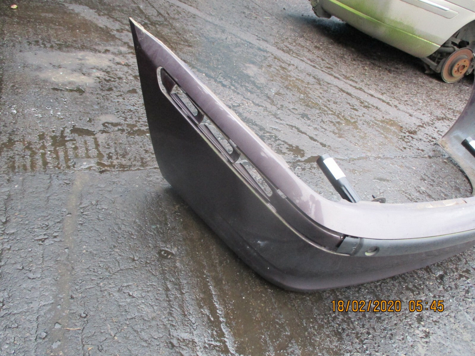 BMW 3 SERIES E46 MK4 2004 REAR BUMPER PURPLE