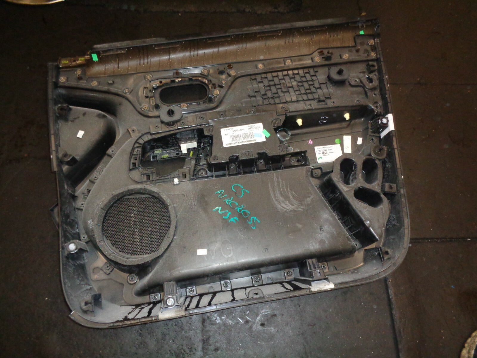 CITROEN C5 AIRCROSS 2019 NSF PASSENGER SIDE FRONT DOOR DOORCARD