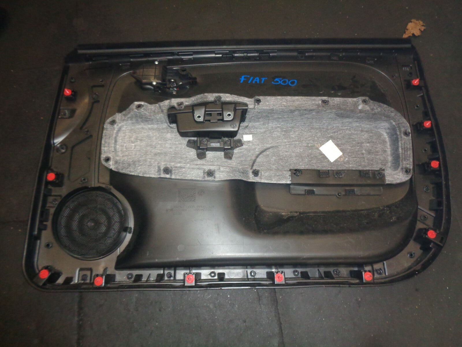 FIAT 500 2007-13 3 DOOR NS PASSENGER SIDE LEFT FRONT DOOR CARD PANEL 1500664