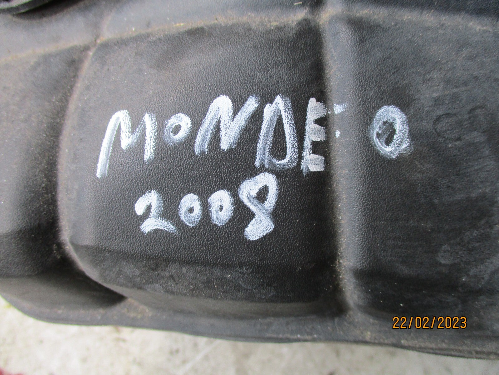 FORD MONDEO MK4 2008 COOLANT RESERVOIR OVERFLOW TANK