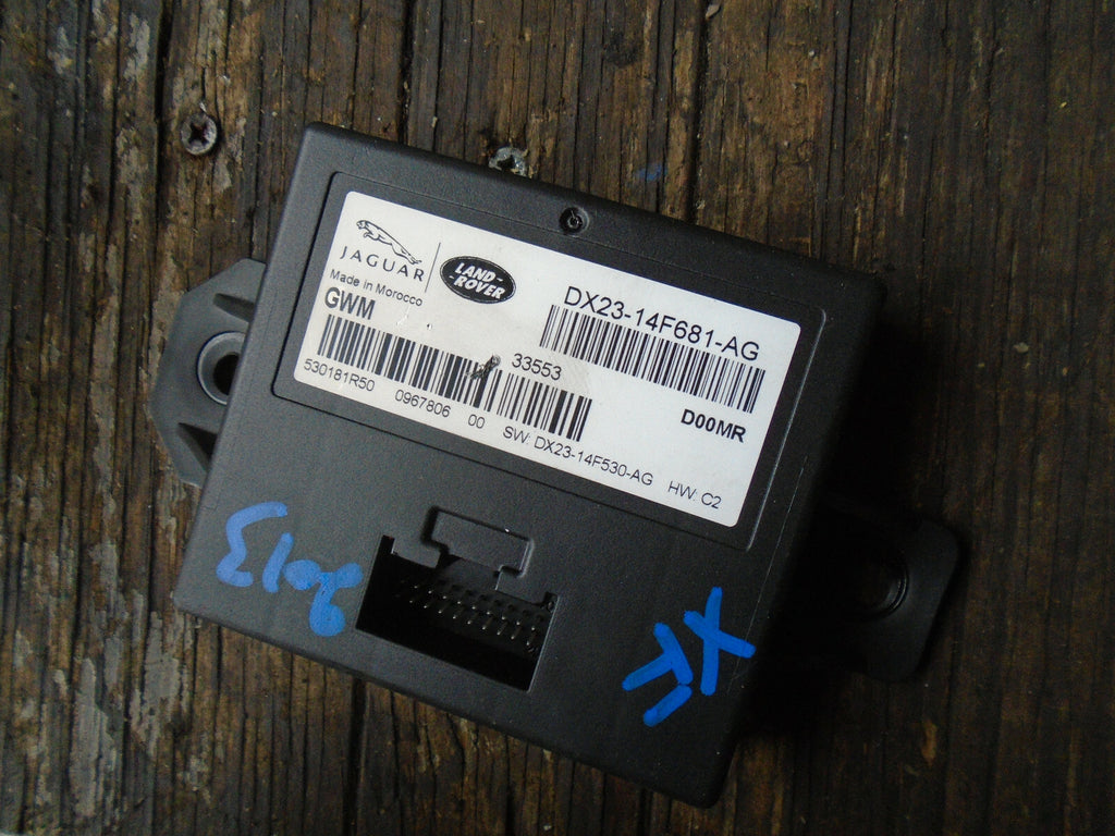 JAGUAR XF FACELIFT 2013 CAPTIVE CONSUMPTION CONTROL MODULE ECU DX2314F681AG
