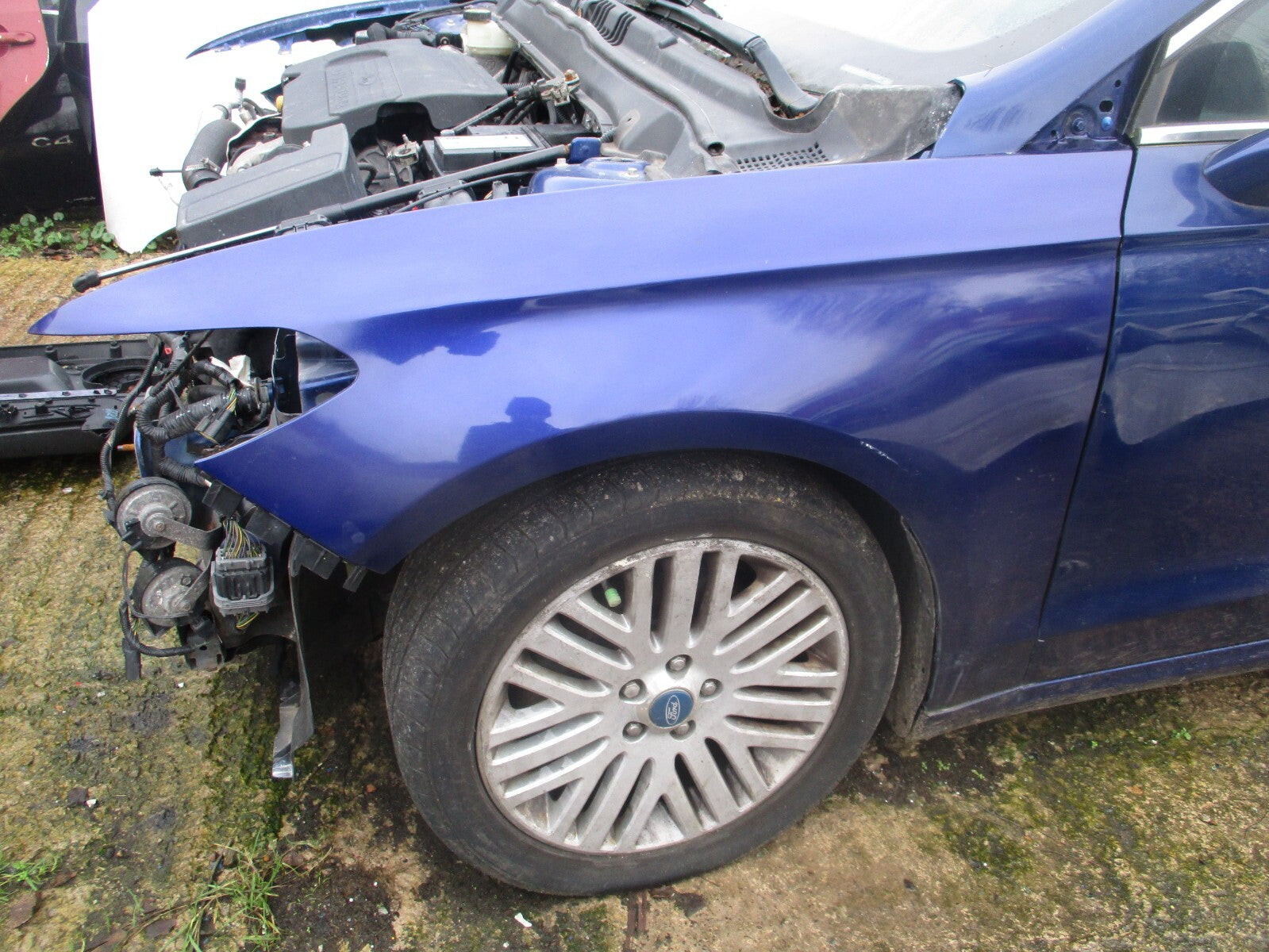 2017 FORD MONDEO MK5 NSF PASSENGER SIDE FRONT WING PANEL BLUE LD