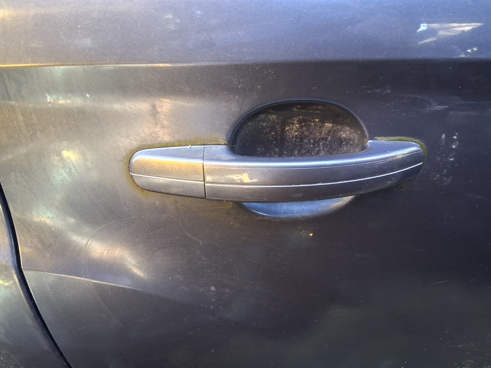 2009 FORD KUGA MK1 OSR DRIVER SIDE REAR RIGHT COMPLETE DOOR SEA GREY H8