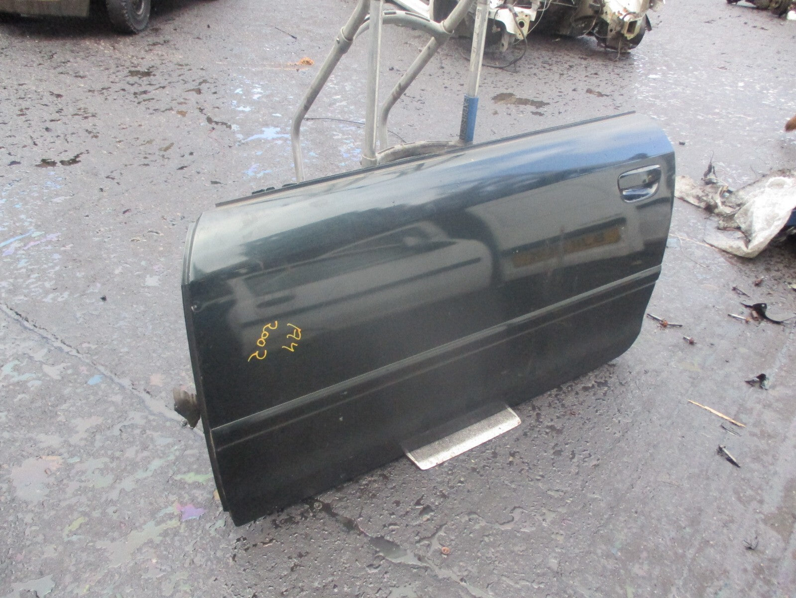 AUDI A4 B6 2002 CONVERTIBLE NS PASSENGER SIDE BARE DOOR GREEN