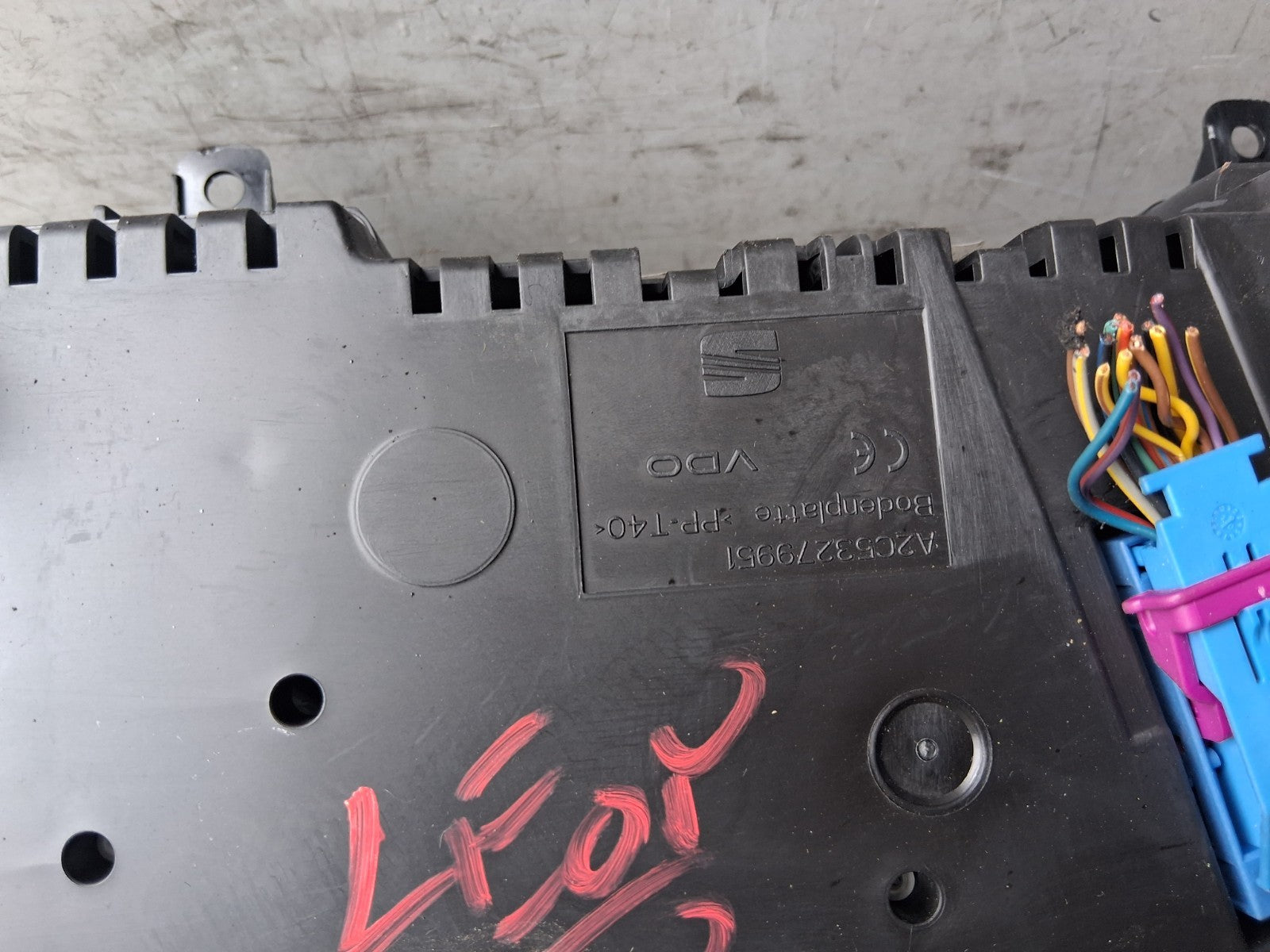 2010 SEAT LEON MK2 FACELIFT SPEEDO SPEEDOMETER INSTRUMENT CLUSTER A2C53279951