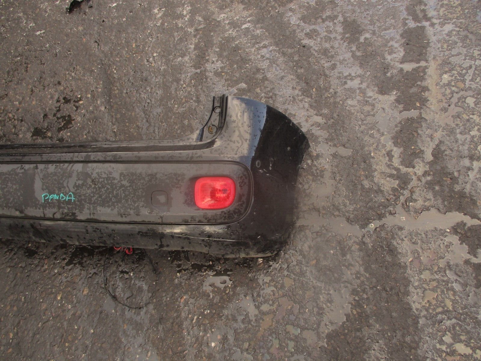 2018 FIAT PANDA 319 REAR BUMPER BLACK