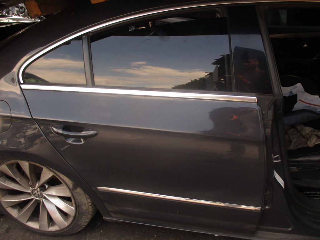 2012 VOLKSWAGEN PASSAT CC COUPE OSR DRIVER REAR RIGHT COMPLETE DOOR GREY LI7F