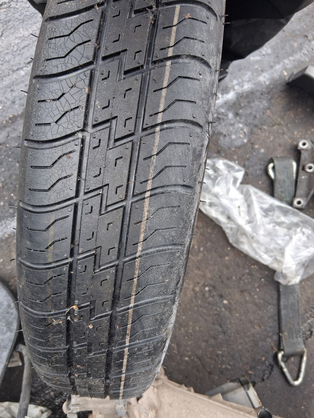 2018 VW VOLKSWAGEN GOLF MK7 16 INCH SPACE SAVER SPARE WHEEL WITH TYRE 125/70R16