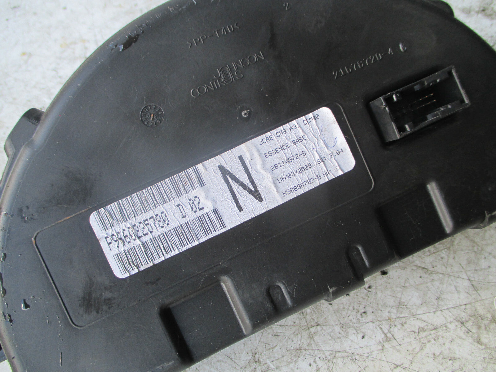 CITROEN C3 2006 MK1 1.6 PETROL SPEEDOMETER INSTRUMENT CLUSTER 9660225780